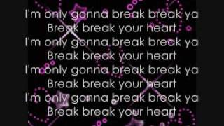 Break Your Heart Lyrics-Taio Cruz ft. Ludacris