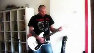 RAMONES - Today Your Love Tomorrow The World (HQ audio guitar cover)