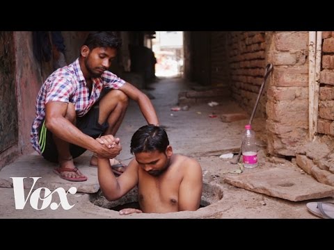 The hard life of India's illegal sewer cleaners