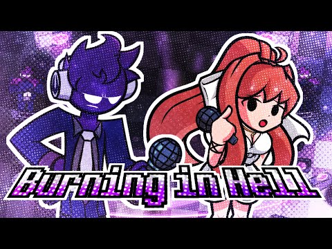Void & Monika sings Burning in Hell┃Friday Night Funkin' Cover (Playable)