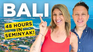 Travel vlog - Amazing Indonesia trip! Americans explore SEMINYAK, BALI.