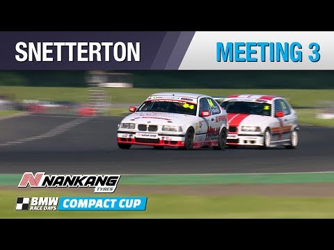 2017 BRSCC BMW Compact Cup - Snetterton Rnd 5 & 6