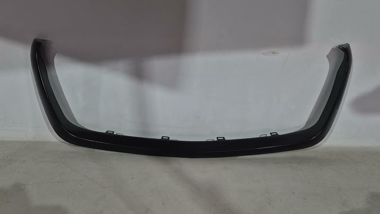 Накладка решетки радиатора (Металл, черная) Video 1