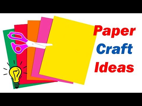 15 DIY Paper Craft Ideas How To Make Paper Things