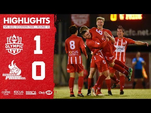NPL QLD 2018 Round 15 - Olympic FC vs Western Pride Highlights