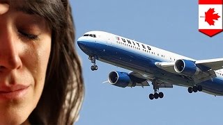 United flight 958 lands at 5 Wing Goose Bay, passengers complain - TomoNews