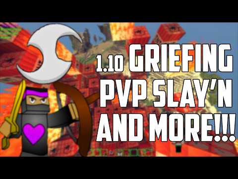 Minecraft - 1.10 Griefing + PvP'n - SkillClient (OptiFine) Minecraft Hacked Client - WiZARD HAX