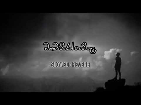 Oyata vitharak pem kala - ඔයාට විතරක් පෙම් කල ( Slowed And Reverb )