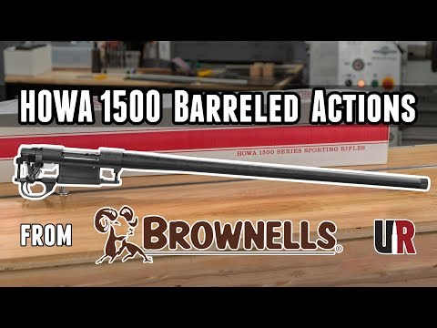 HOWA 1500 Barreled Actions: 6mm Creedmoor Kick-Off