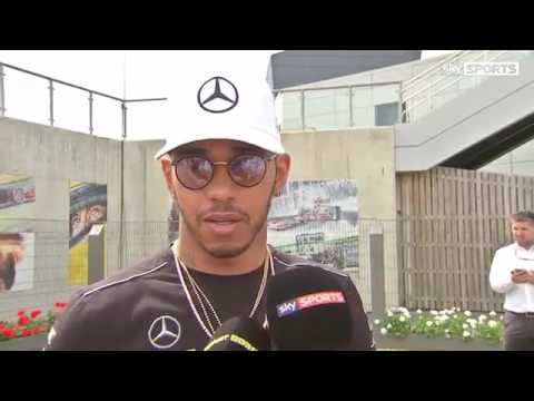 F1 2017 British GP - Lewis Hamilton Explains Live London NO SHOW