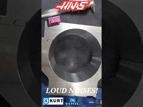 HAAS VF4 VF6 VF9 TM3P TM2P CNC MILL 1" SECO INSERT MILL 2 PARTS 1 MACHINE HOGGIN