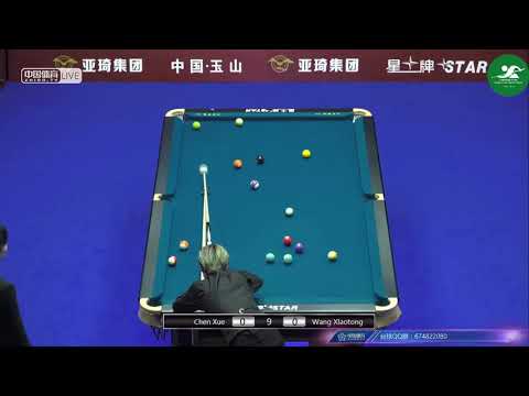 Chen Xue VS Wang Xiaotong - Chinese Ladies Qualifying - 2018 CBSA Chinese Pool World Championship