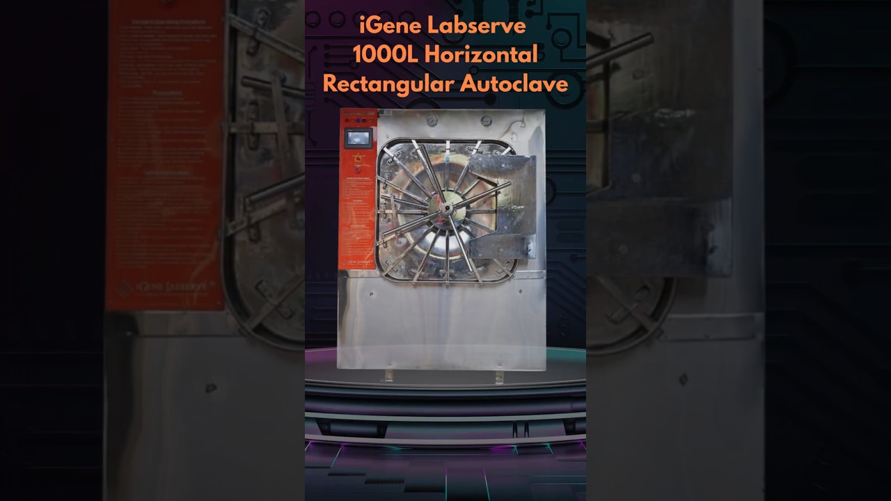 1000L Horizontal Rectangular Autoclave | Industrial Sterilizer Machine Explained  #igenelabserve