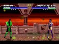Ultimate Mortal Kombat Trilogy MK2 Reptile Playthrough