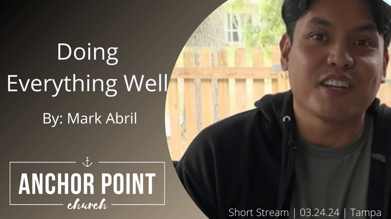 Anchor Point Men's House Church Service | Sunday | 03.24.24