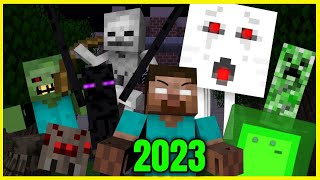 [ Monster Classroom ] LOOKING BACK AT THE PAST YEAR OF 2023 (Part 1) |  Minecraft Animation