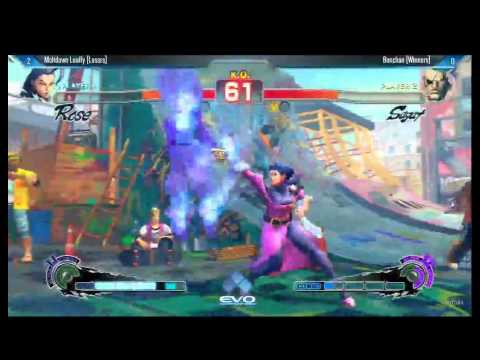 EVO 2014 USFIV Grand Finals Louffy (Rose) Vs Bonchan (Sagat)