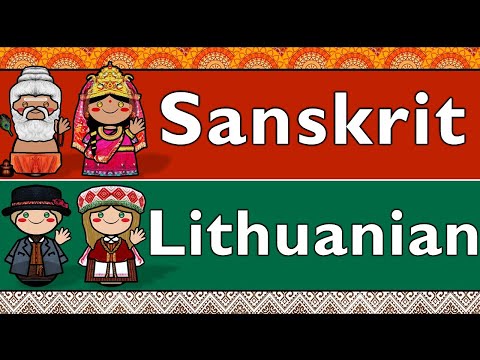 The Sound of the Proto Indo European language Numbers Words Story