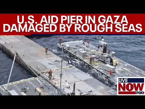 USA Left Embarrassed: $300 Million Gaza Pier Breaks Apart in 2 Weeks, Army Ships Beached
