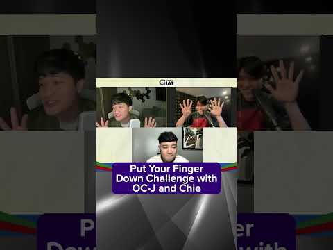 Put Your Finger Down Challenge with OC-J and Chie Kapamilya Shorts