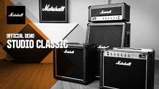 Marshall SC20H-D5 Studio Classic JCM800 Stealth Special Edition Video