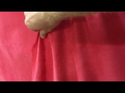 Micro Suede Fabric in Red Microfiber Upholstery By The Yard 54W