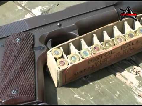 Пистолет Colt M1911 .45 ACP: история и обзор 