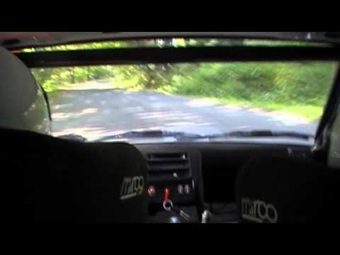 JA-RO Rally team, Walim Trophy 2012, onboard Niedźwiecki/Siermiński, podjazd 3