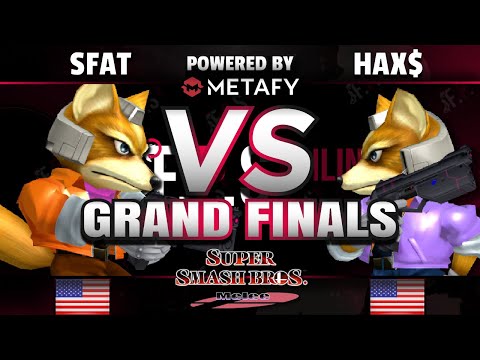 FPS4 Online Grand Finals - CLG | SFAT (Fox) vs. EMG | Hax$ (Fox) - Melee