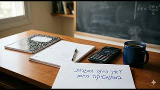 🔥 איך היתה הבגרות במתמטיקה היום?(572/471 ציינו שאלון)