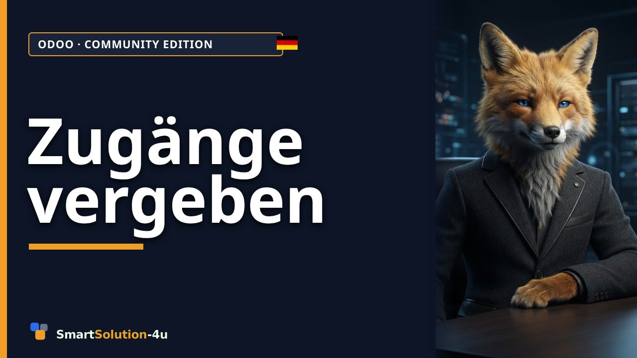 Odoo Benutzer anlegen [Anleitung]: in 2 Minuten erledigt