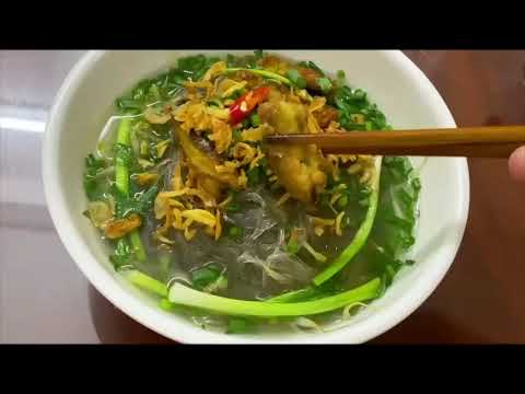 MIẾN LƯƠN/ cách nấu miến lươn đơn giản, thơm ngon