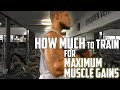 How FREQUENT to Train for Maximum Muscle GAINS - Science with Wes