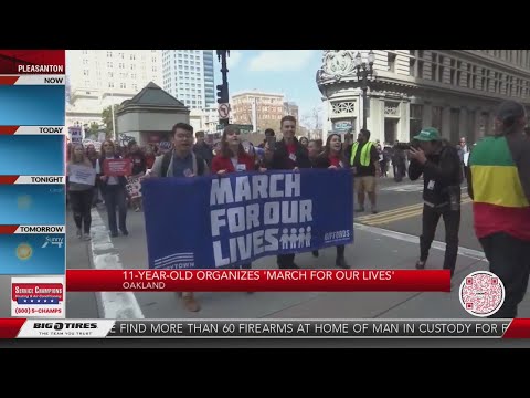 11 year old organize March for our Lives