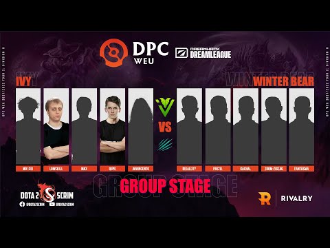 IVY vs Winter Bear - DPC WEU 2021/22 Tour 2: Division II - Group Stage - B03