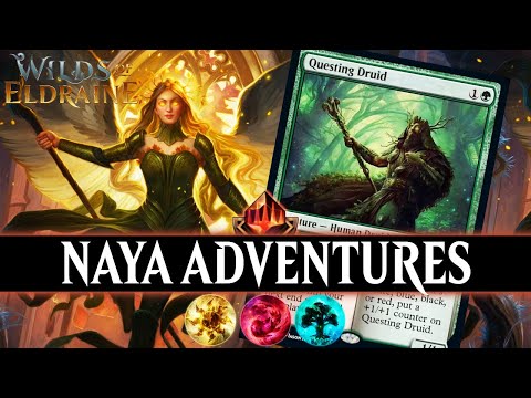 ☀️🔥🌳 NAYA ADVENTURES IN DIAMOND | Eldraine WOE Standard | MTG Arena