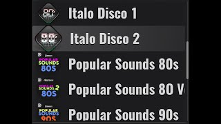 Video thumbnail for VPS Avenger 🇮🇹 Italo Disco Expansion 2 😎 All 21 SQ´s (Sequences) No-talking Nonstop Audio Demo by the sequencer