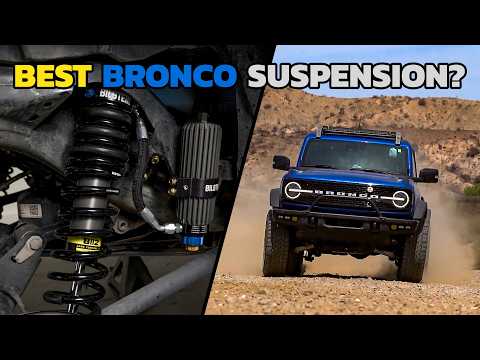 Who Needs Long Travel? Bilstein's 8112 Shocks Leave Us Speechless on the Ford Bronco