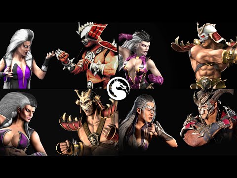 Evolution of Sindel VS Shao Kahn fight MK3-MK1 | 2K 60FPS