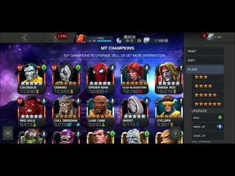 Ebony Maw 4 Star R5 Level Up & Gameplay - Marvel Contest Of Champions (MCOC)