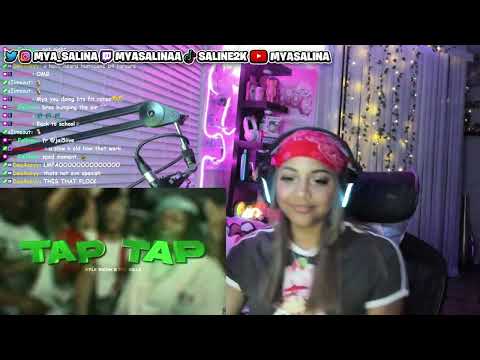 Mya Salina REACTS to Dee Billz x Kyle Richh - Tap Tap (Official Music Video)