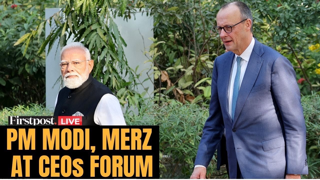 LIVE: India's PM Modi, German Chancellor Friedrich Merz at CEOs Forum