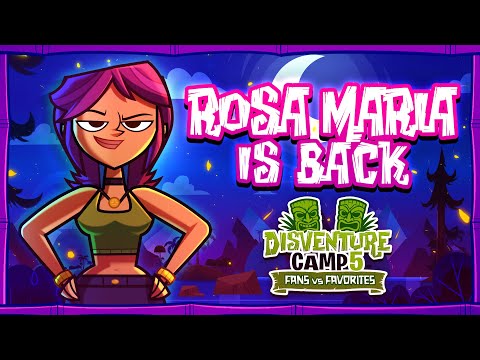 🌴 ROSA IS BACK 🌴 Disventure Camp 5: Fans vs Favorites.