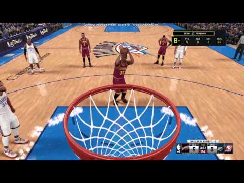 NBA 2K16:My career NBA Finals part1 game2