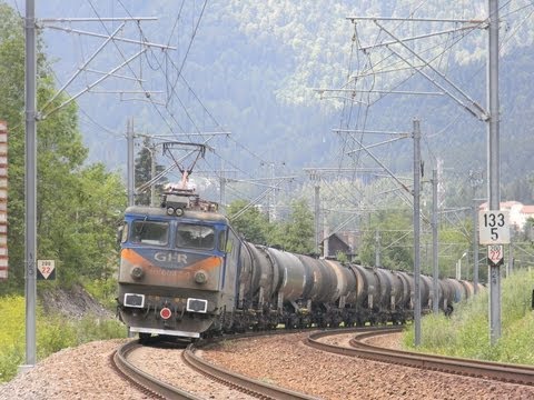 [HD] Trenuri / Trains / Vonatok / Zuge - Busteni - 23.05.2013