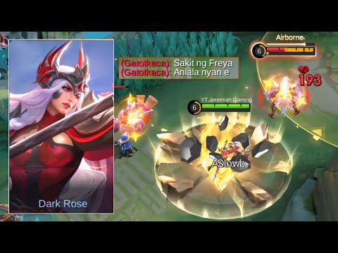 FREYA HIGH DAMAGE BUILD!!! (MUST WATCH ) FREYA BEST BUILD 2025 - MLBB