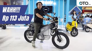 Keeway KL5000 ST, Motor Listrik Bergaya Trial 120 Km!