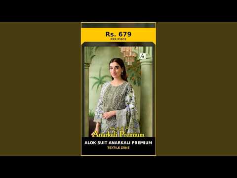 Alok Suit Anarkali Premium – product video thumbnail
