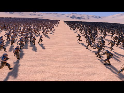 15.000 Uruks vs 20.000 English Footman | Ultimate Epic Battle Simulator