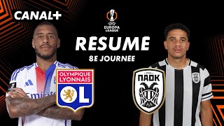 Le résumé de Lyon / PAOK Salonique - Ligue Europa 2025/26 (J8)